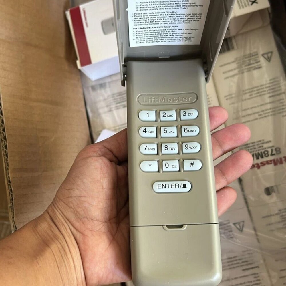 LiftMaster 878MAX Wireless Garage Door Keypad Keyless Entry System